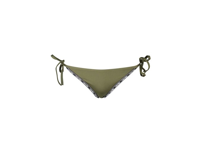 Štýlové Dámske Plavky CALVIN KLEIN spodný diel  Zelená (Velkost XL, Farba Zelená)