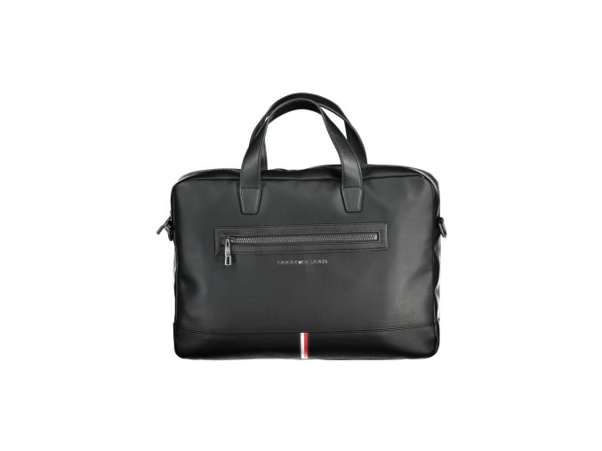 Praktická Pánska Aktovka TOMMY HILFIGER 40X30X7cm
Čierna (Velkost UNI, Farba Čierna)