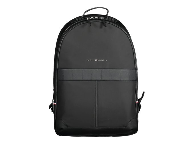 Praktický Pánsky Batoh TOMMY HILFIGER 30X44X14cm Čierna (Velkost UNI, Farba Čierna)