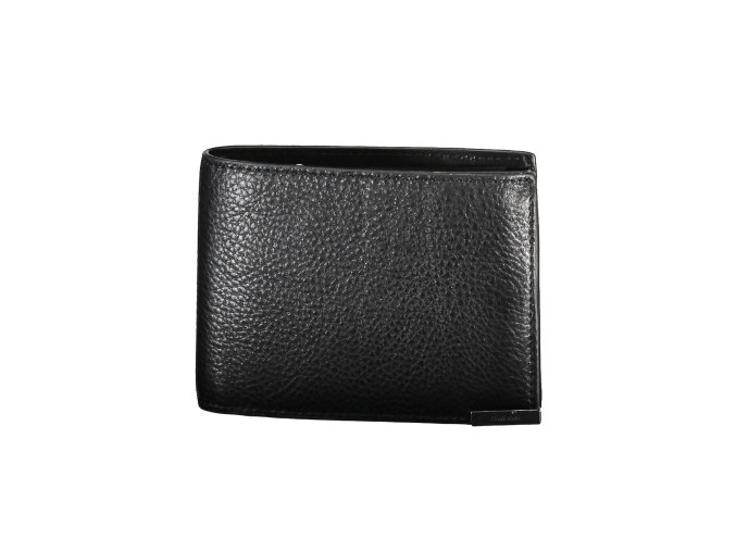 Praktická Pánska Peňaženka CALVIN KLEIN 13X10X3cm Čierna (Velkost UNI, Farba Čierna)