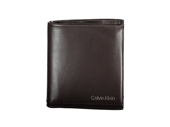 Praktická Pánska Peňaženka CALVIN KLEIN 9X11X2cm Hnedá (Velkost UNI, Farba Hnedá)