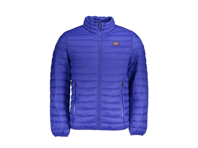 Kvalitná Pánska Zimná Bunda NORWAY 1963 Modrá (Velkost 3XL, Farba Modrá)
