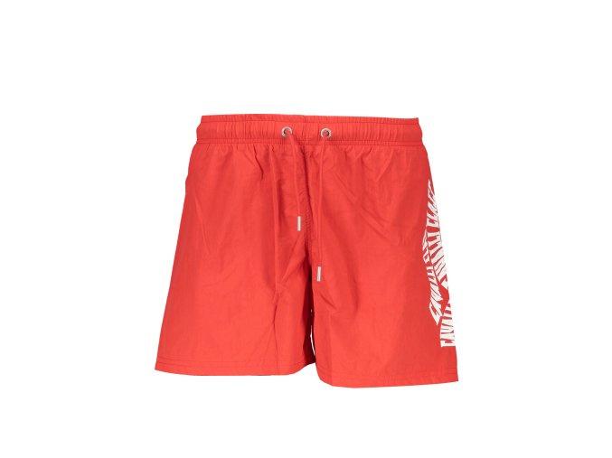 Štýlové Pánske Plavky CAVALLI CLASS Červená (Velkost 2XL, Farba Červená)