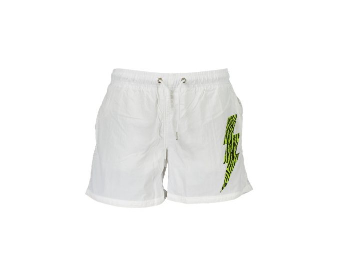 Štýlové Pánske Plavky CAVALLI CLASS Biela (Velkost S, Farba Biela)