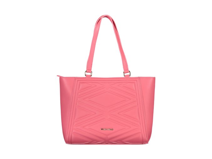 Štýlová Dámska Kabelka VALENTINO BAGS  34X27X12cm  Ružová (Velkost UNI, Farba Ružová)