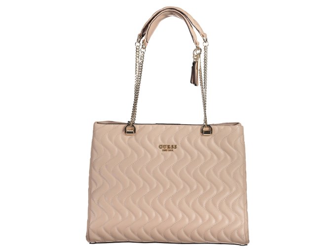 Štýlová Dámska Kabelka GUESS JEANS  39X29X12cm  Ružová (Velkost UNI, Farba Ružová)