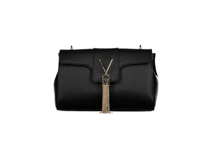 Štýlová Dámska Kabelka VALENTINO BAGS  24X15X10cm  Čierna (Velkost UNI, Farba Čierna)
