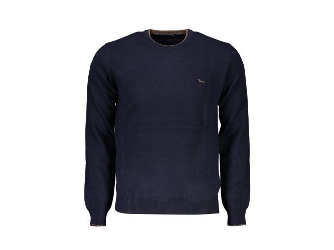 Elegantný Pánsky Sveter HARMONT & BLAINE Modrá (Velkost 2XL, Farba Modrá)