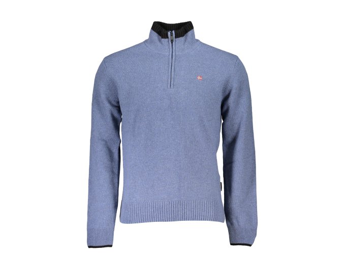 Elegantný Pánsky Sveter NAPAPIJRI Modrá (Velkost 2XL, Farba Modrá)