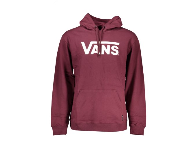 Športová Pánska Mikina bez zipsu VANS Červená (Velkost XL, Farba Červená)