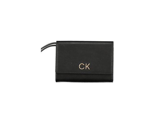 Praktická Dámska Peňaženka CALVIN KLEIN 14.0X10.0X2.0cm Čierna (Velkost UNI, Farba Čierna)