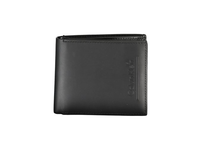 Praktická Pánska Peňaženka CALVIN KLEIN 11.0X9.0X2.0cm Čierna (Velkost UNI, Farba Čierna)