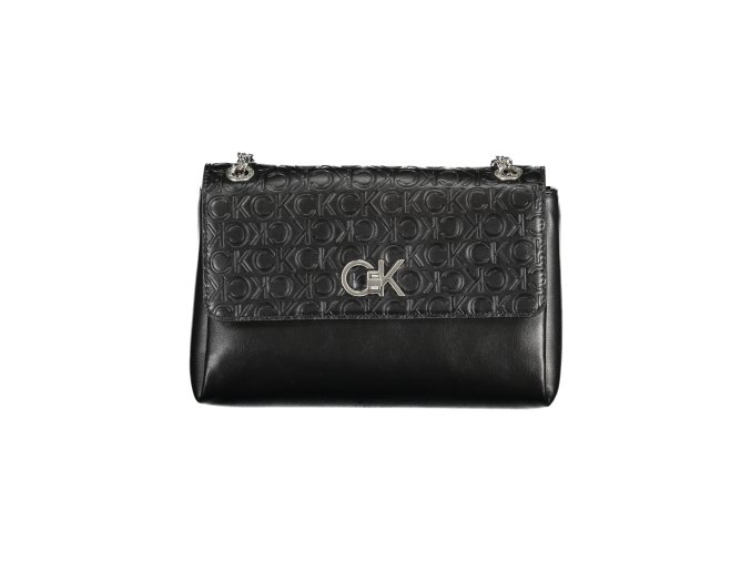 Štýlová Dámska Kabelka CALVIN KLEIN  24.0X17.0X7.0cm  Čierna (Velkost UNI, Farba Čierna)