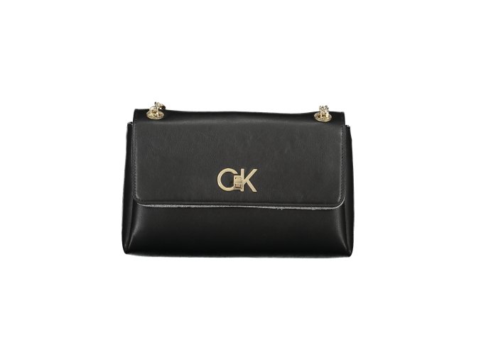 Štýlová Dámska Kabelka CALVIN KLEIN  25.0X16.0X8.0cm  Čierna (Velkost UNI, Farba Čierna)