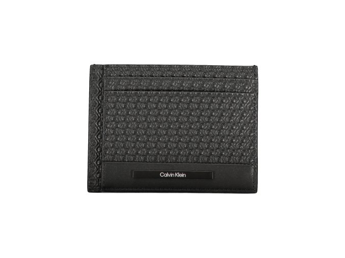 Praktická Pánska Peňaženka CALVIN KLEIN 12.0X9.0X1.0cm Čierna (Velkost UNI, Farba Čierna)