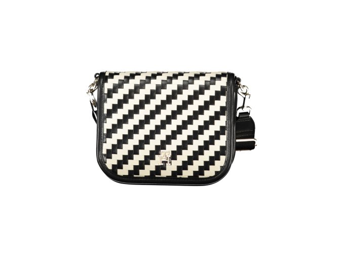 Štýlová Dámska Kabelka TOMMY HILFIGER  19.0X15.0X8.0cm  Čierna (Velkost UNI, Farba Čierna)