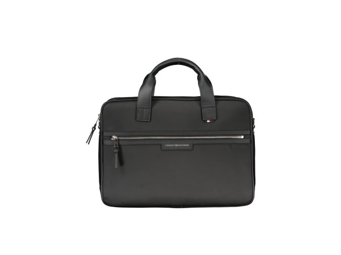 Praktická Pánska Aktovka TOMMY HILFIGER 40.0X27.0X8.0cm
Čierna (Velkost UNI, Farba Čierna)