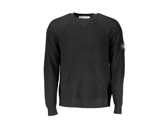 Elegantný Pánsky Sveter CALVIN KLEIN Čierna (Velkost 2XL, Farba Čierna)