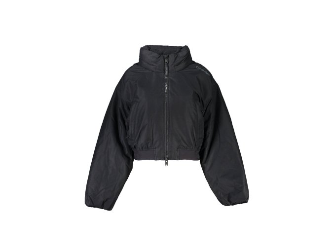 Kvalitná Dámska Zimná Bunda CALVIN KLEIN Čierna (Velkost XL, Farba Čierna)