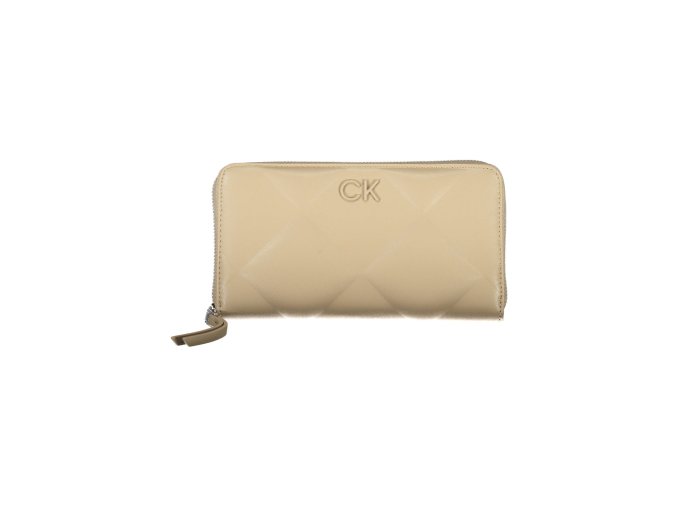 Praktická Dámska Peňaženka CALVIN KLEIN 3.0X10.0X19.0cm Bežová (Velkost UNI, Farba Bežová)