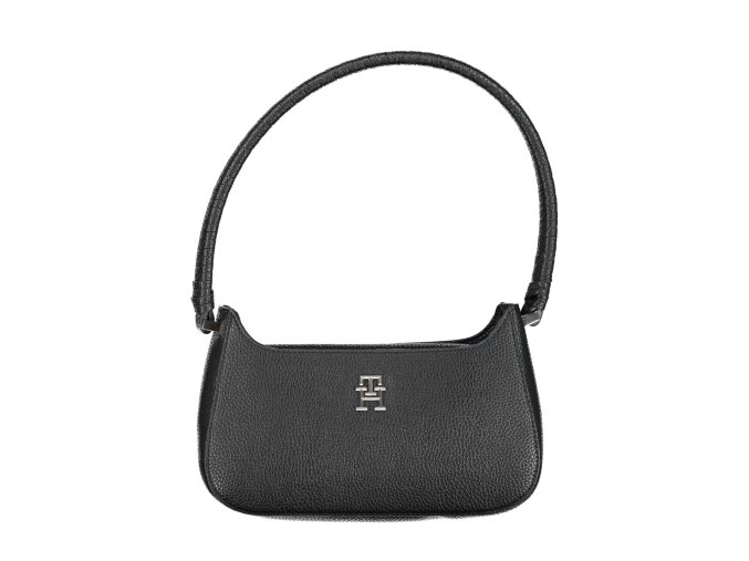 Štýlová Dámska Kabelka TOMMY HILFIGER  8.0X13.0X24.0cm  Čierna (Velkost UNI, Farba Čierna)