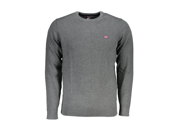 Elegantný Pánsky Pulóver NORWAY 1963 Šedá (Velkost 3XL, Farba Šedá)