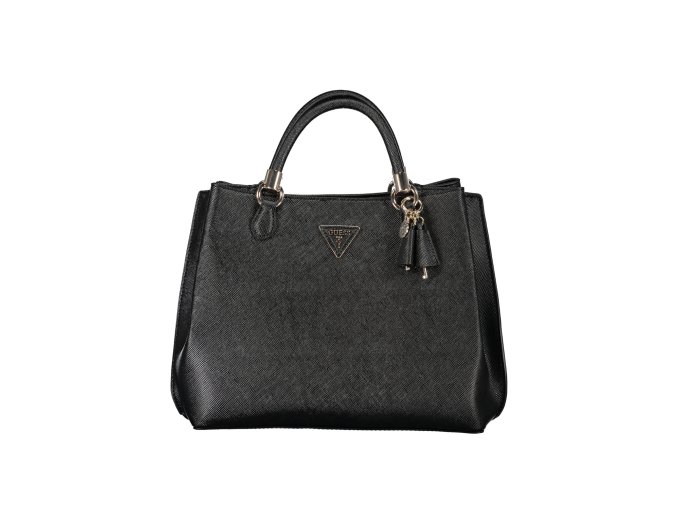 Štýlová Dámska Kabelka GUESS JEANS  36.0X26.0X10.0cm  Čierna (Velkost UNI, Farba Čierna)