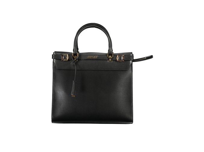 Štýlová Dámska Kabelka GUESS JEANS  35.0X32.0X9.0cm  Čierna (Velkost UNI, Farba Čierna)