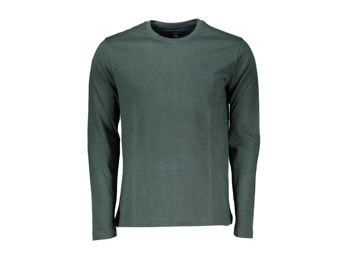 Štýlové Pánske Tričko s dlhým rukávom LA MARTINA Zelená (Velkost 2XL, Farba Zelená)