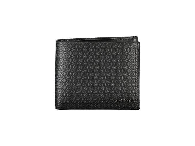 Praktická Pánska Peňaženka CALVIN KLEIN 11.0X9.0X3.0cm Čierna (Velkost UNI, Farba Čierna)