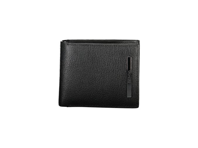Praktická Pánska Peňaženka CALVIN KLEIN 12.0X9.0X3.0cm Čierna (Velkost UNI, Farba Čierna)