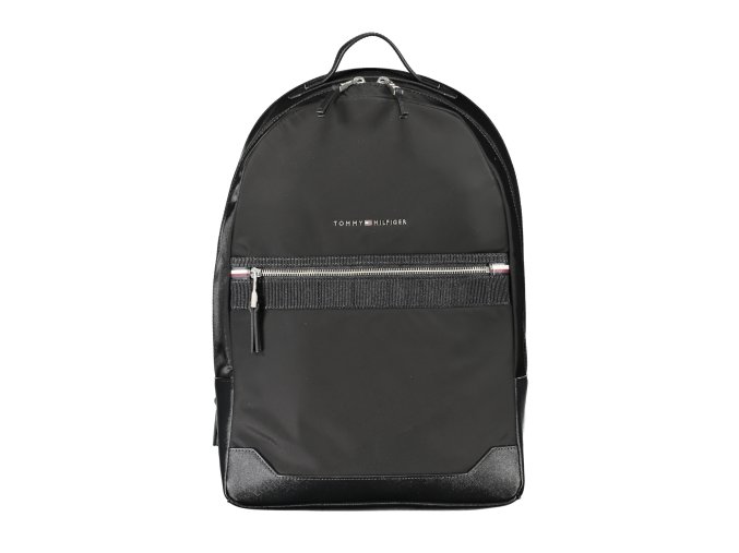 Praktický Pánsky Batoh TOMMY HILFIGER 30.0X40.0X14.0cm Čierna (Velkost UNI, Farba Čierna)
