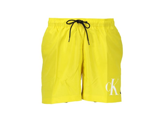 Štýlové Pánske Plavky CALVIN KLEIN Žltá (Velkost 2XL, Farba Žltá)