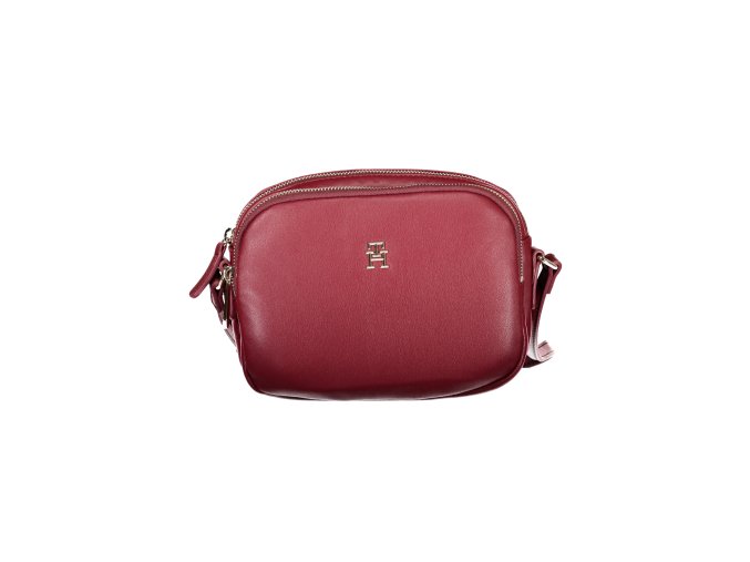 Štýlová Dámska Kabelka TOMMY HILFIGER  22.0X15.0X6.0cm  Červená (Velkost UNI, Farba Červená)
