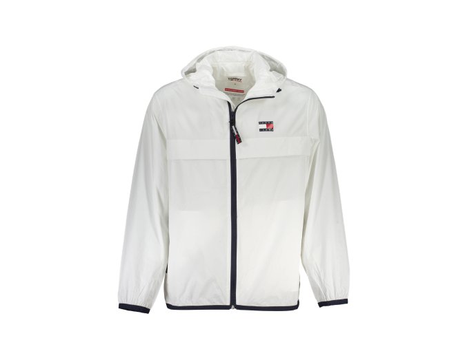 Pánska Ľahká Prechodová Bunda TOMMY HILFIGER Biela (Velkost 2XL, Farba Biela)