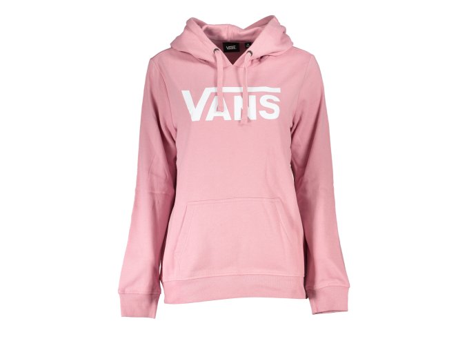 Športová Dámska Mikina bez zipsu   VANS  Ružová (Velkost XS, Farba Ružová)
