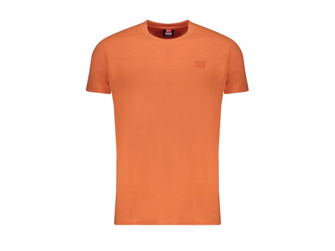 Štýlové Pánske Tričko s krátkym rukávom NORWAY 1963 Oranžová (Velkost 2XL, Farba Oranžová)