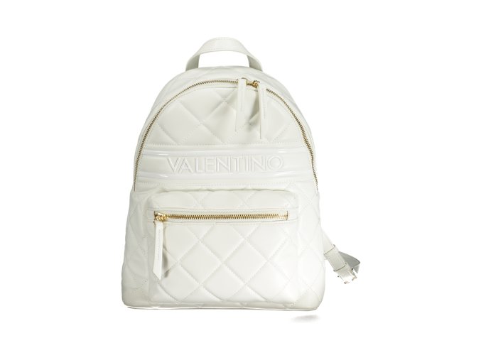 Praktický Dámsky Batoh VALENTINO BAGS 25.0X30.0X12.0cm Biela (Velkost UNI, Farba Biela)