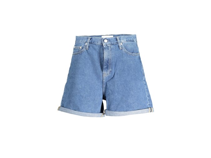 Štýlové Dámske Šortky CALVIN KLEIN Modrá (Velkost 27, Farba Modrá)