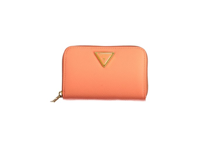 Praktická Dámska Peňaženka GUESS JEANS 15.0X10.0X3.0cm Oranžová (Velkost UNI, Farba Oranžová)