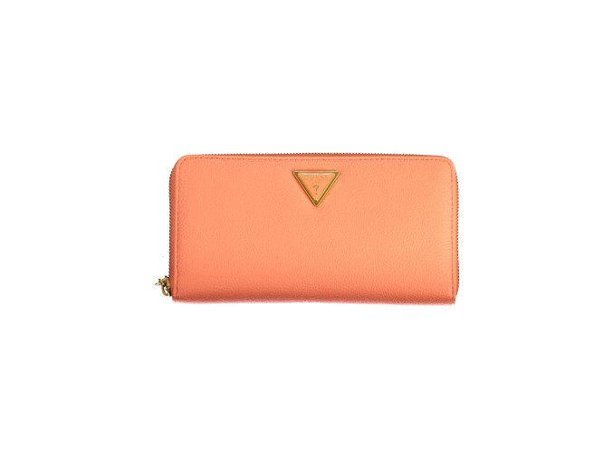 Praktická Dámska Peňaženka GUESS JEANS 20.0X11.0X3.0cm Oranžová (Velkost UNI, Farba Oranžová)