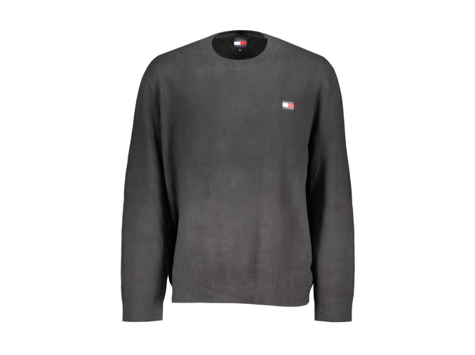 Elegantný Pánsky Pulóver TOMMY HILFIGER Čierna (Velkost 2XL, Farba Čierna)
