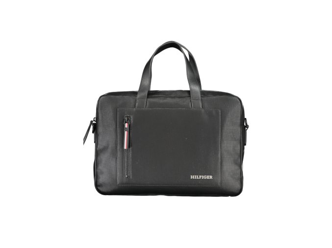 Praktická Pánska Aktovka TOMMY HILFIGER 37.0X27.0X6.0cm
Čierna (Velkost UNI, Farba Čierna)