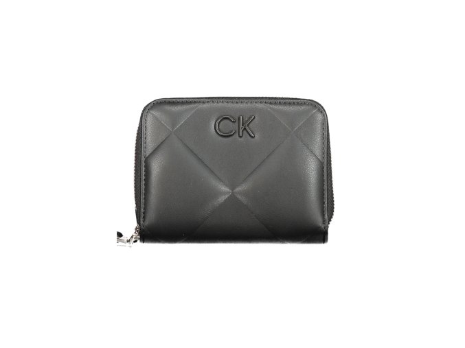 Praktická Dámska Peňaženka CALVIN KLEIN 12.0X9.0X2.0cm Čierna (Velkost UNI, Farba Čierna)