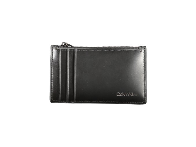 Praktická Pánska Peňaženka CALVIN KLEIN 13.0X7.0X1.0cm Čierna (Velkost UNI, Farba Čierna)