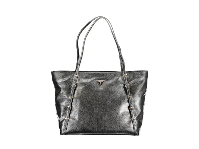 Štýlová Dámska Kabelka GUESS JEANS  40.0X30.0X10.0cm  Čierna (Velkost UNI, Farba Čierna)