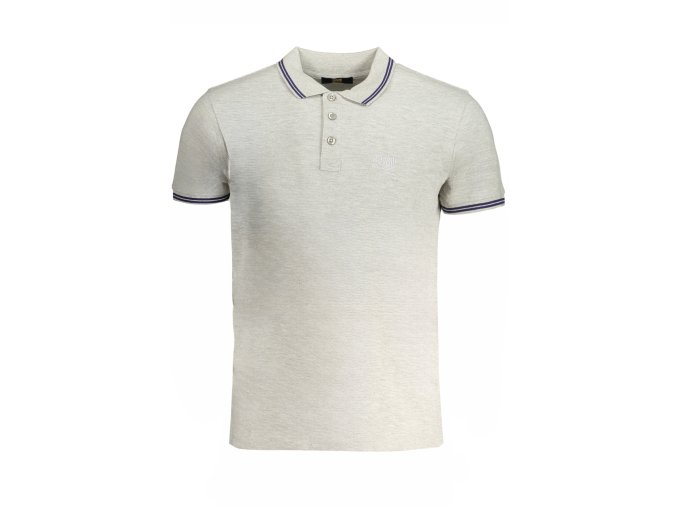 Športová Pánska Polokošeľa CAVALLI CLASS Šedá (Velkost 2XL, Farba Šedá)