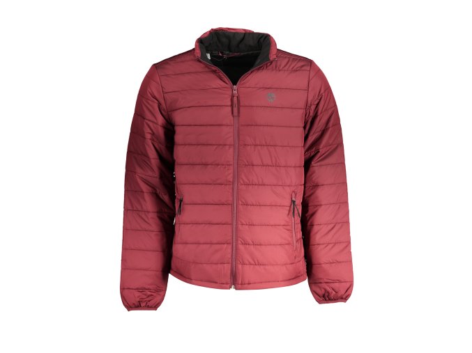 Pánska Ľahká Prechodová Bunda TIMBERLAND Červená (Velkost XL, Farba Červená)