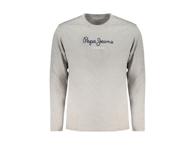 Štýlové Pánske Tričko s krátkym rukávom PEPE JEANS Šedá (Velkost 2XL, Farba Šedá)