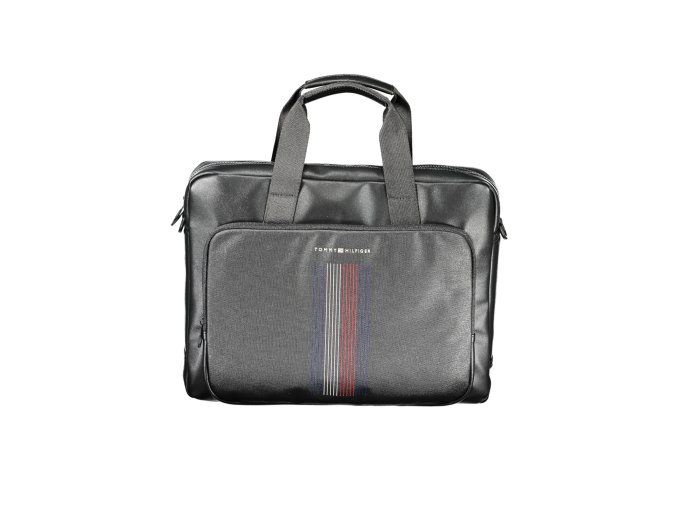 Praktická Pánska Aktovka TOMMY HILFIGER 40.0X30.0X8.0cm
Čierna (Velkost UNI, Farba Čierna)